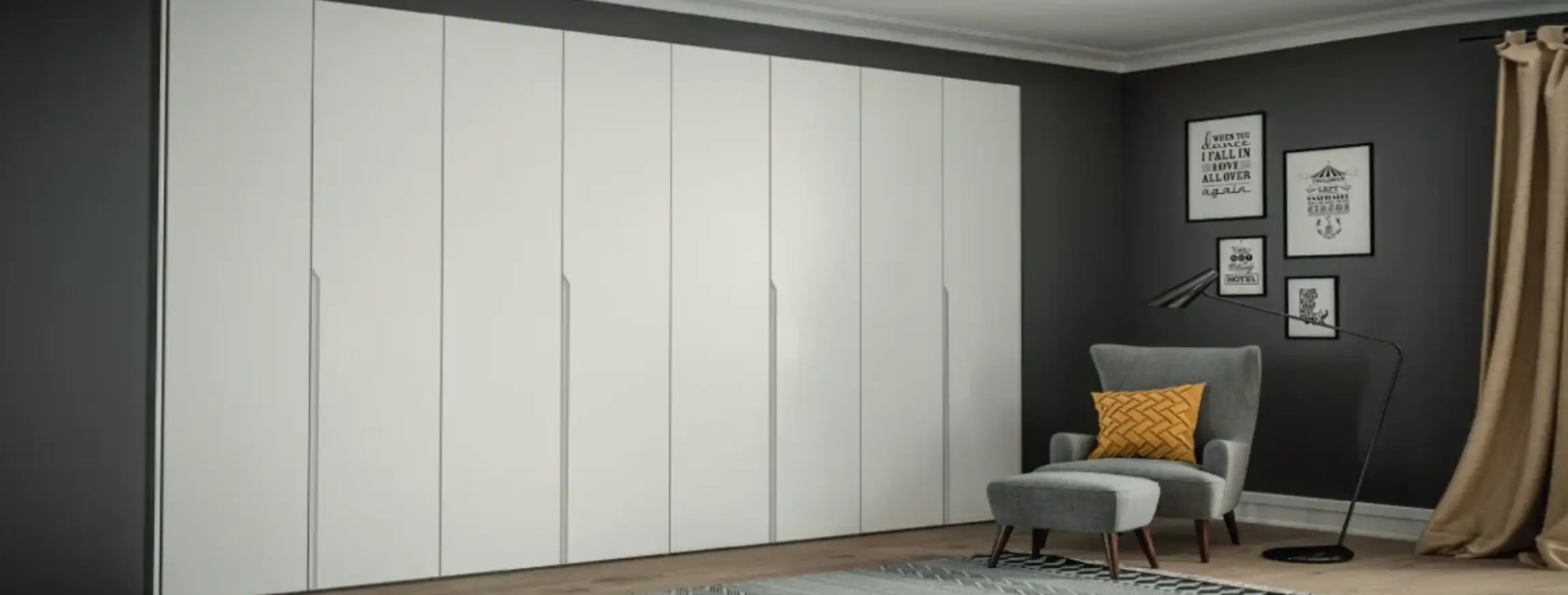 IDAW fitted wardrobe on measure