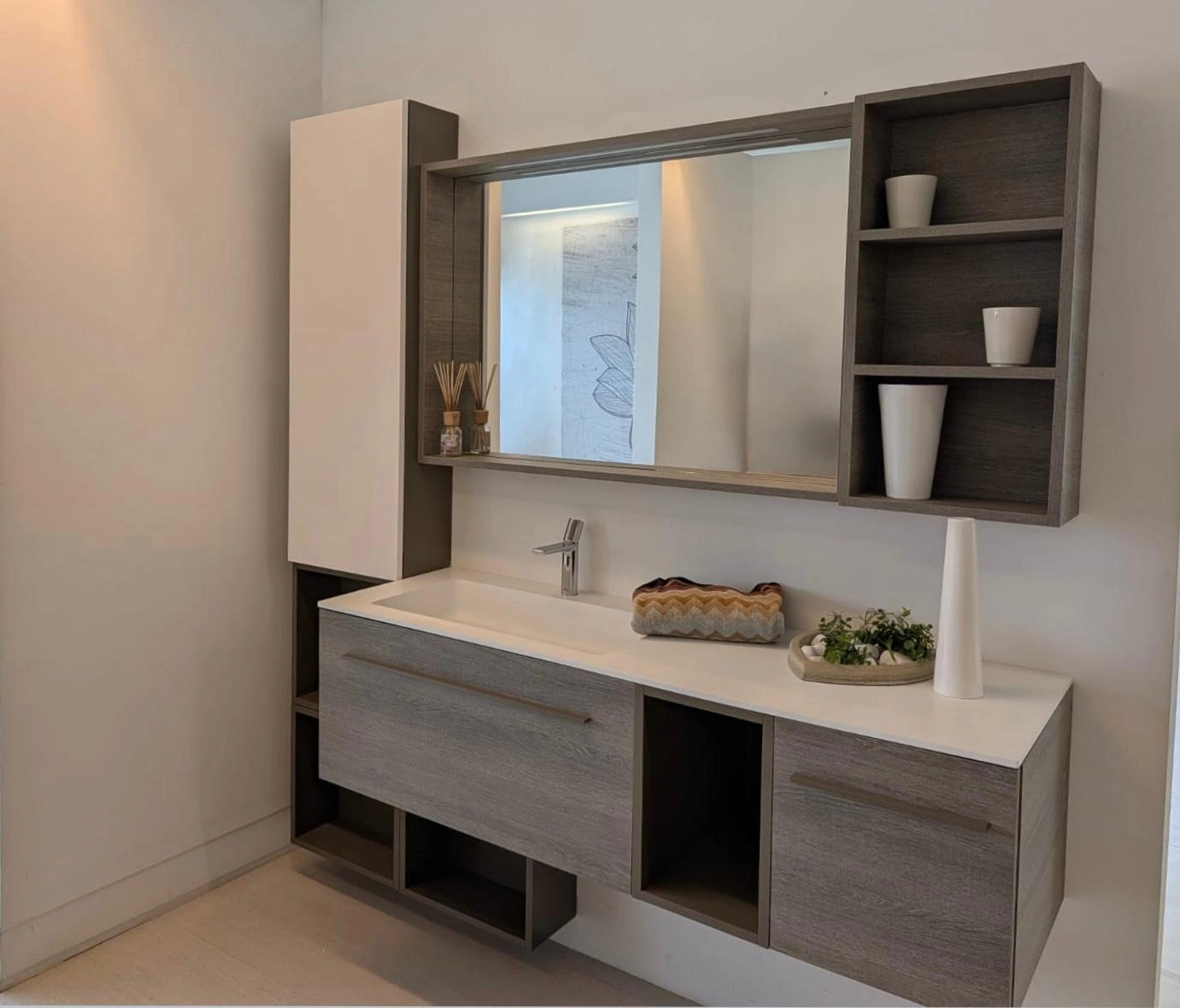Collection Classique - Top en tecnoril blanc mat