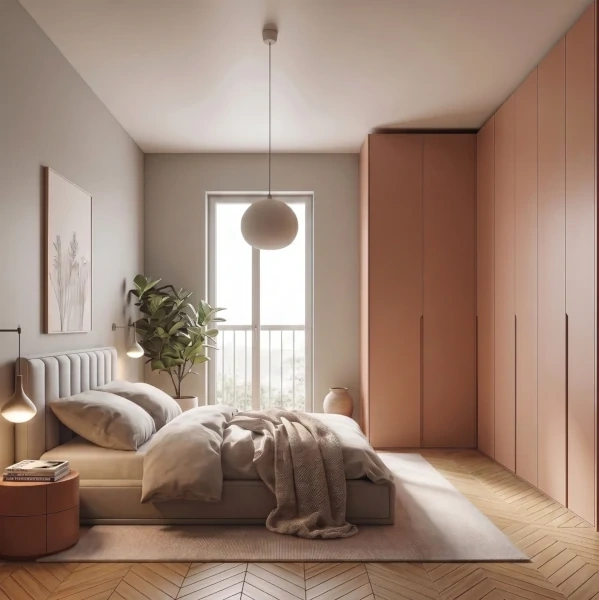 Corner wardrobe
