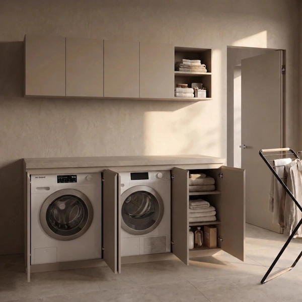 Made-to-measure laundry room