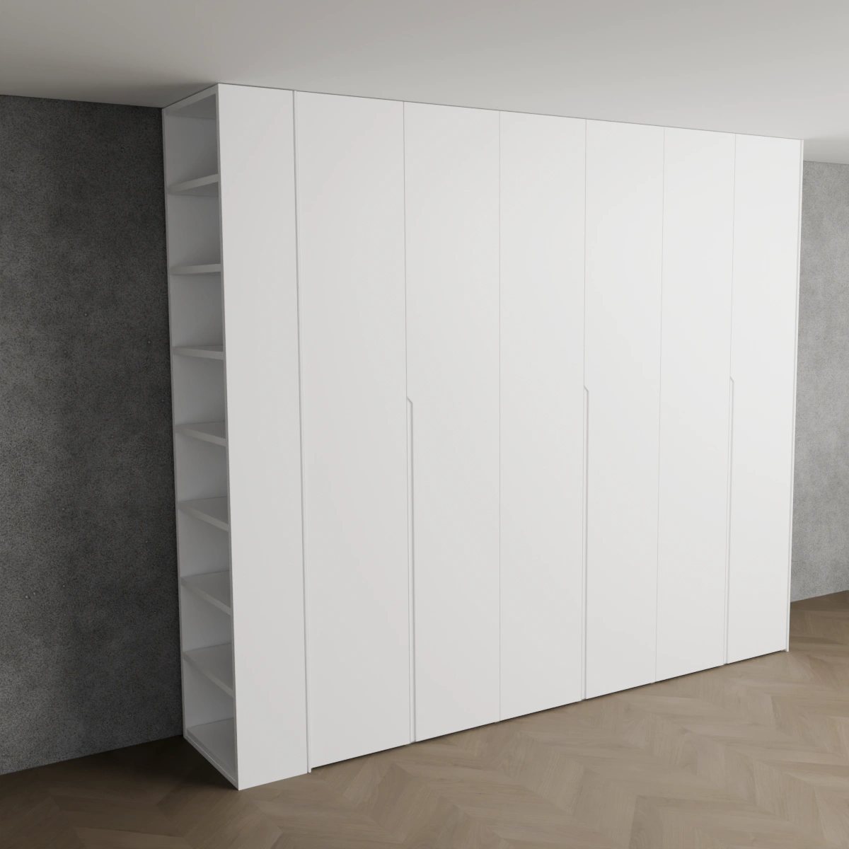Side bookcase