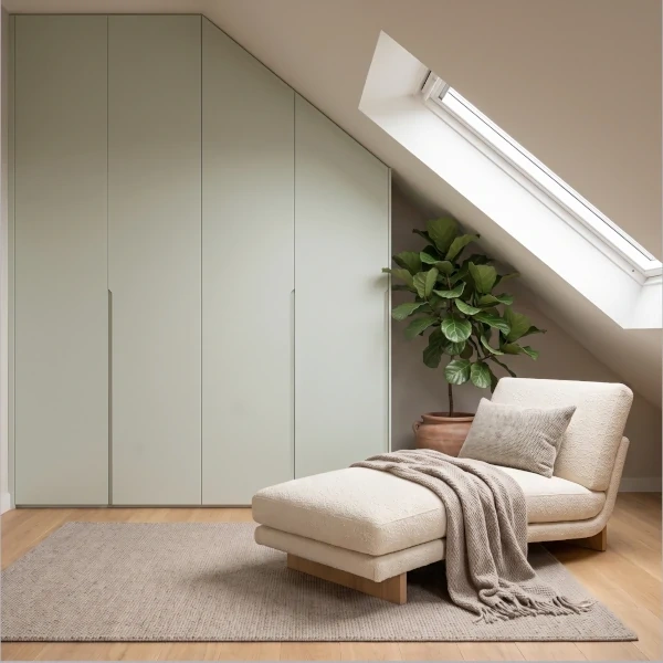 Attic wardrobe