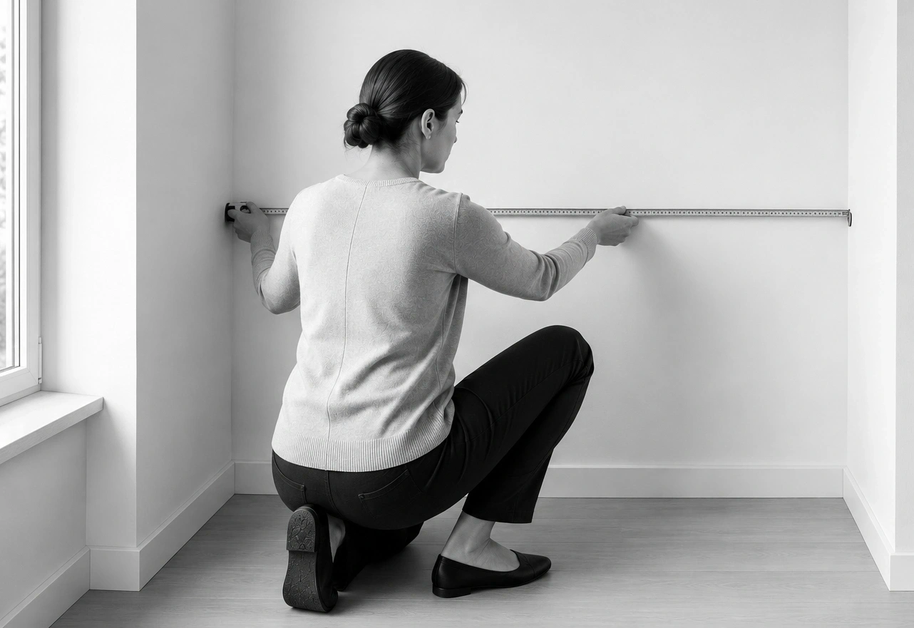 How to measure for a made-to-measure wardrobe