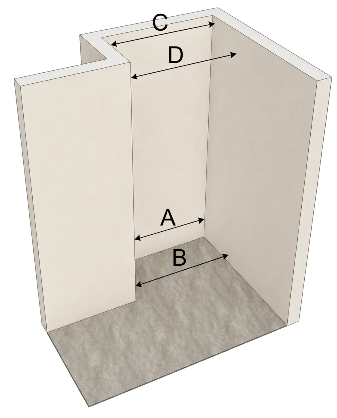 How to measure the wall width