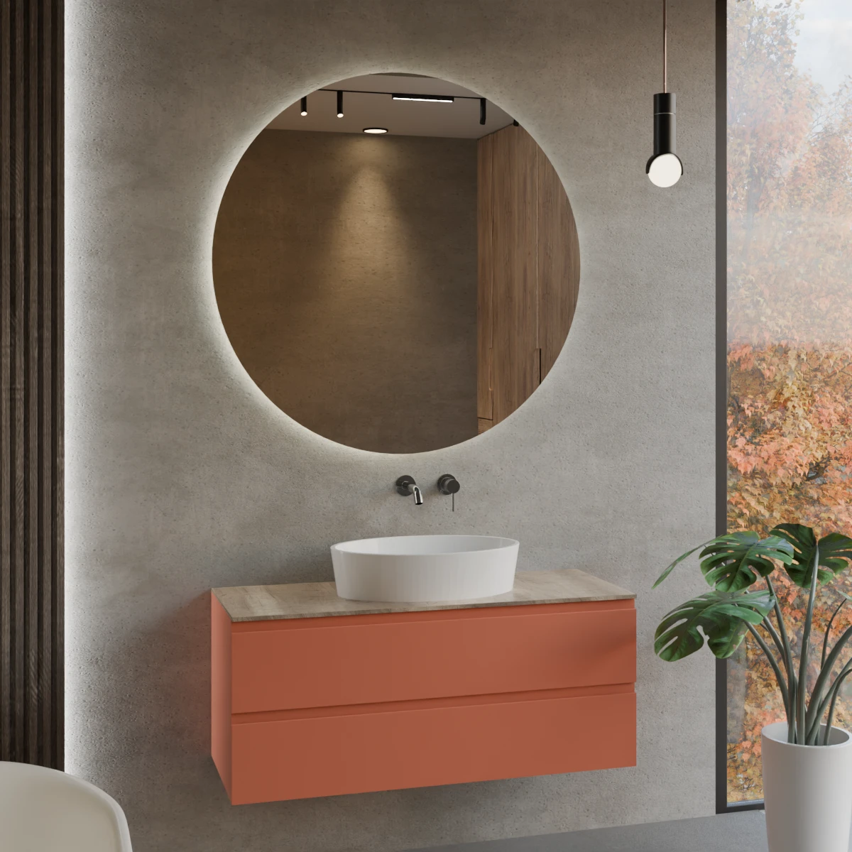 Meuble de salle de bain sur mesure