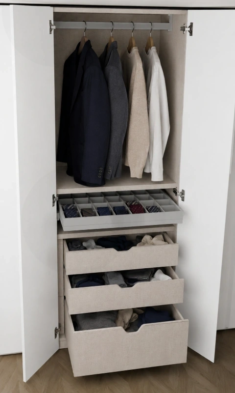 Accessori interni dell’armadio