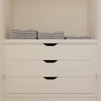 Triple drawer module